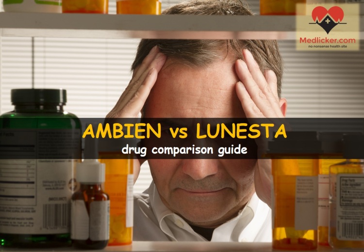 AMBIEN CR COMPARED TO LUNESTA
