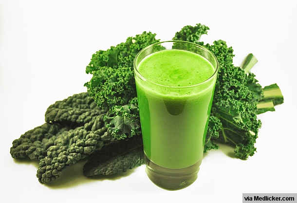 Kale juice