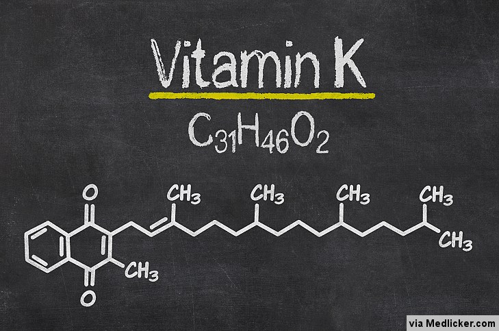 Vitamine K: structure chimique