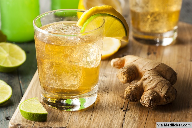 Lemon and Ginger drink