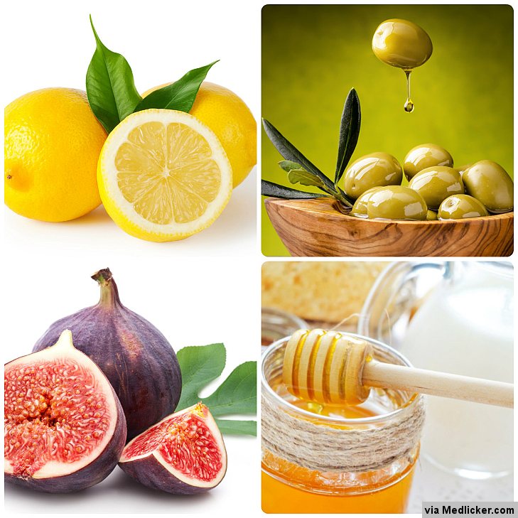 Home remedies for constipation - Lemon, Honey, Figs, Olive oil