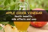 What is apple cider vinegar good for?
