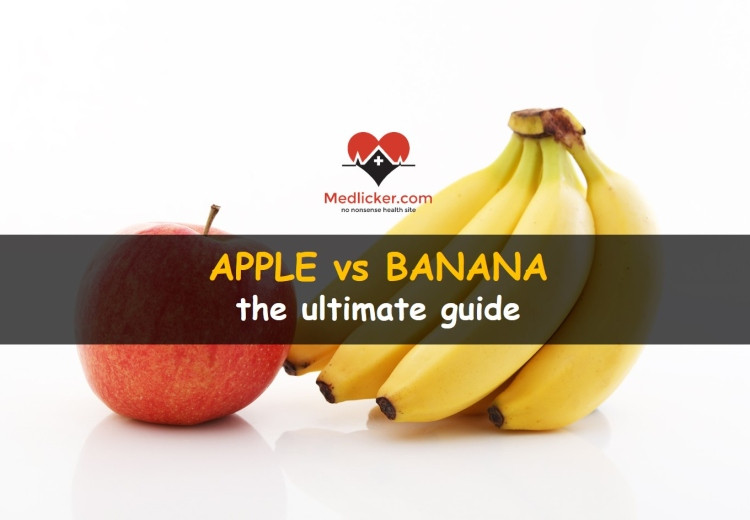 Apple vs banana: comparing health benefits, side effects and risks