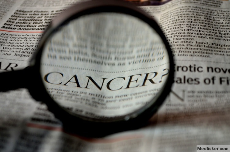 Cancer in newspaper