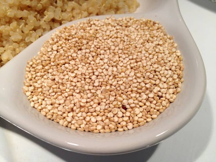Quinoa in bowl