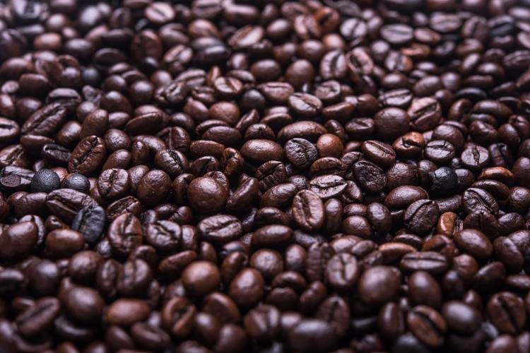 Coffee beans as source of caffeine
