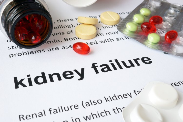 Kidney failure caused by medicine