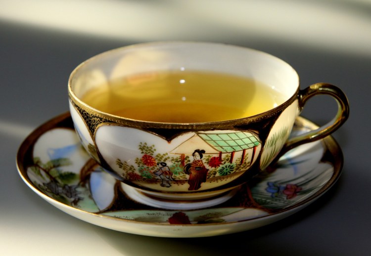 cup of green tea