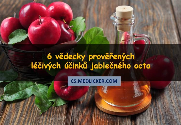 6 léčivých účinků jablečného octa
