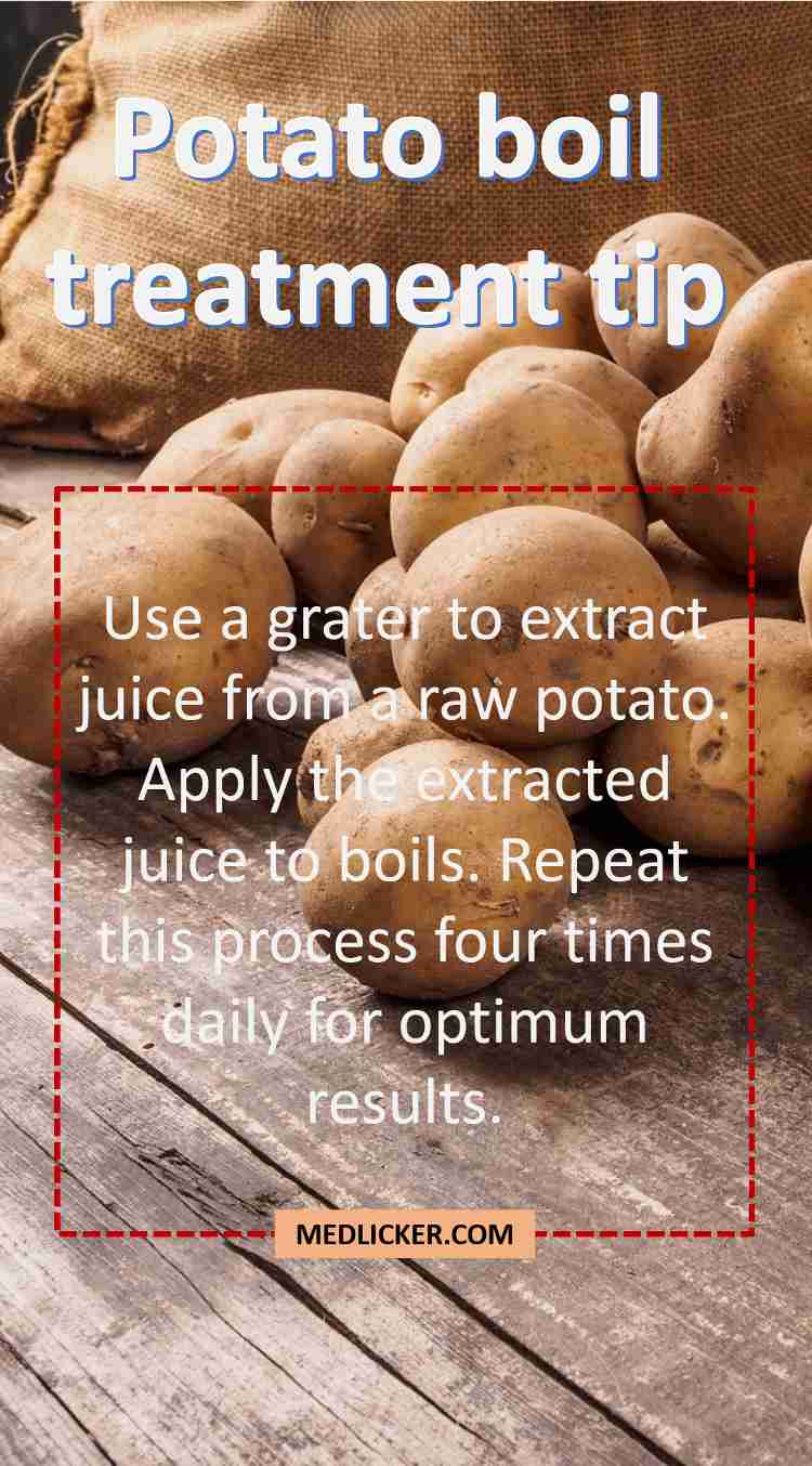 Potato boil treatment tip