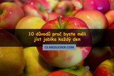 10 důvodů proč jíst jablka každý den