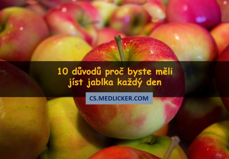 10 důvodů proč jíst jablka každý den