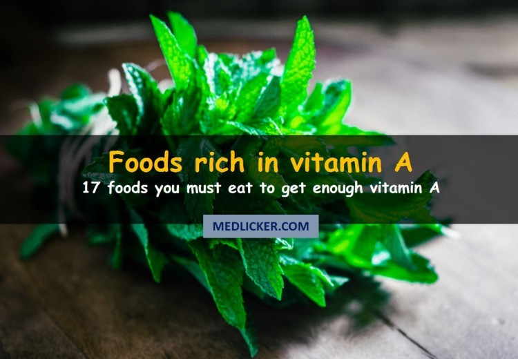 17 Foods Rich in Vitamin A
