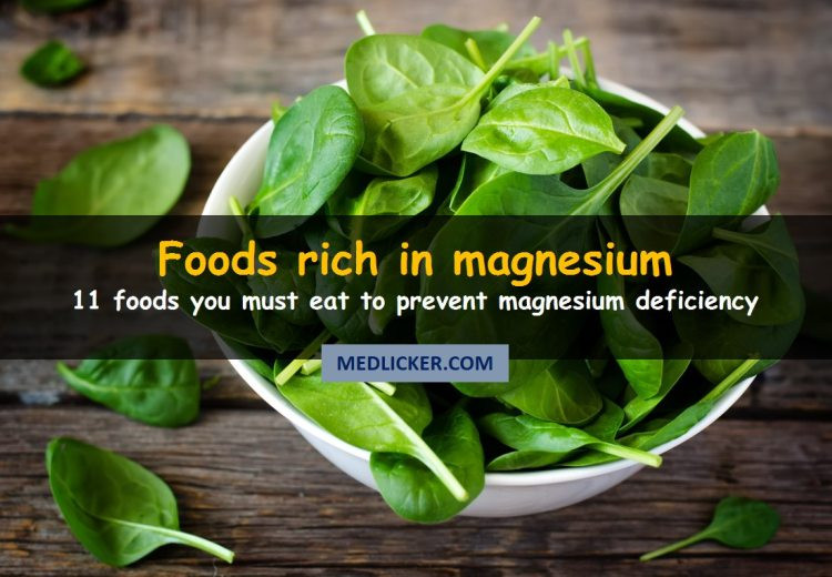 11 Foods High in Magnesium