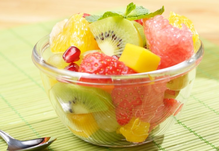 Kiwi fruit salad is a weight loss friendly food