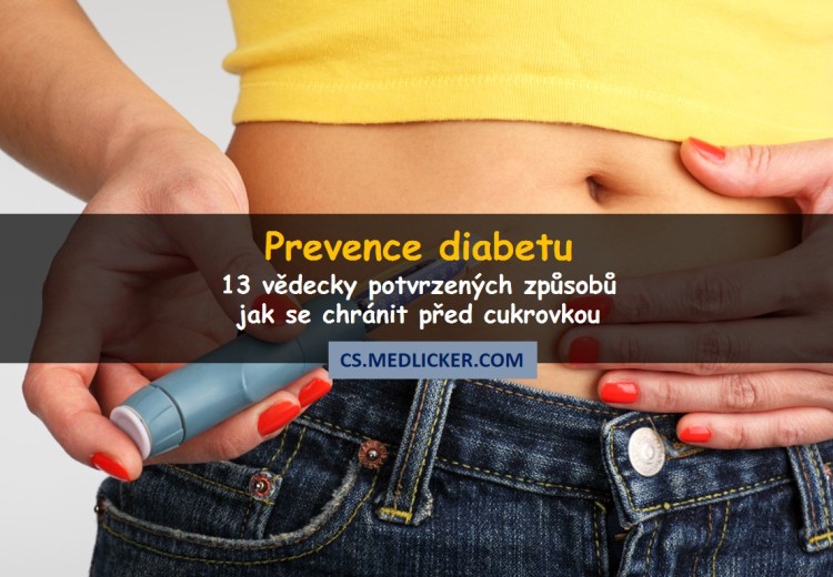 13 možností prevence cukrovky