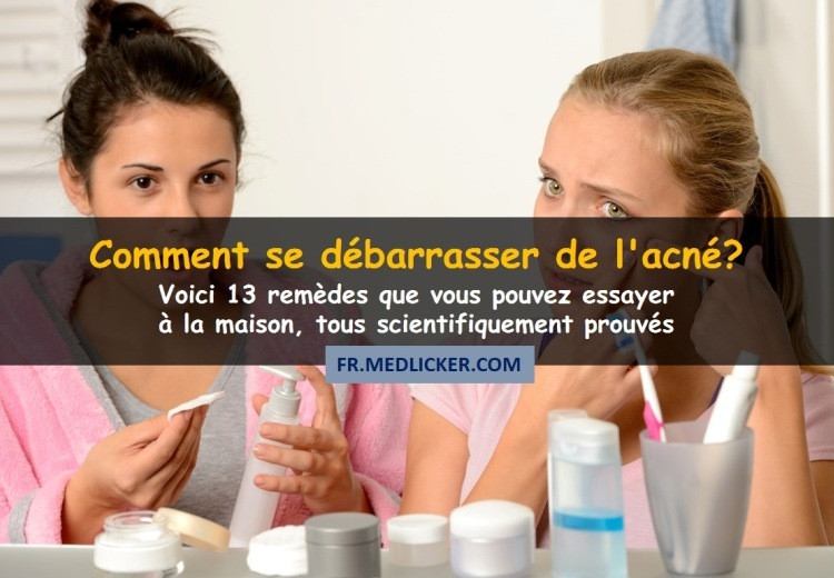 13 remèdes maison puissants contre l'acné