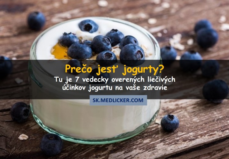 7 dôvodov prečo jesť jogurty