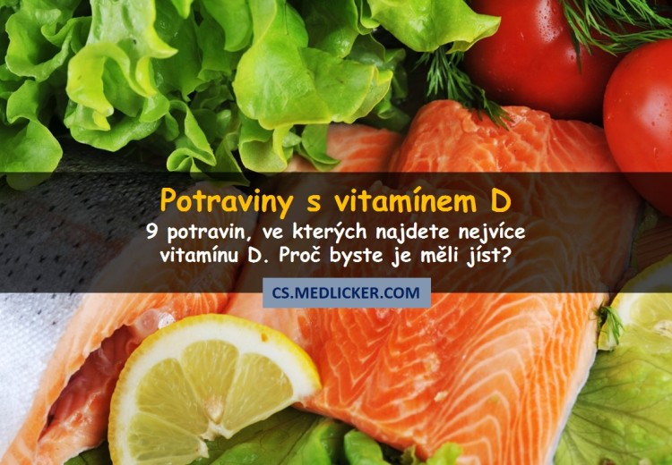 9 zdravých potravin s vitamínem D