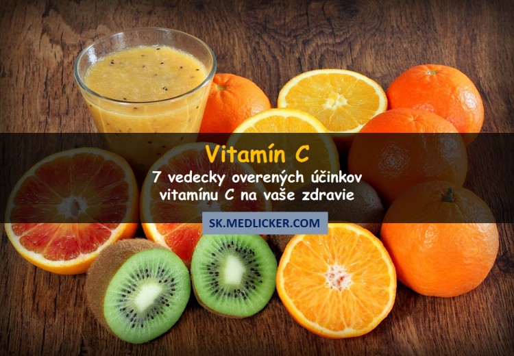 7 skvelých účinkov vitamínu C na vaše zdravie