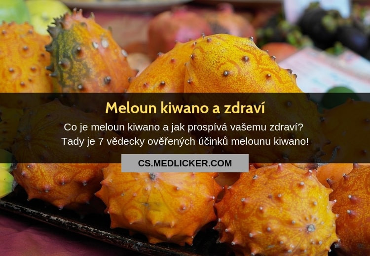 Co je kiwano, jaké jsou jeho léčivé účinky a jak tento africký meloun jíst?
