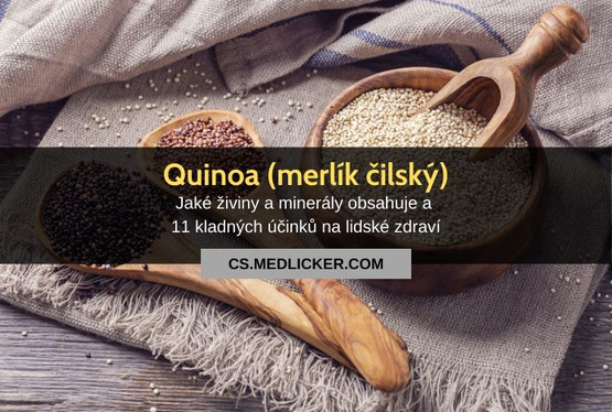 Co je quinoa (merlík čilský), jak jí uvařit a jaké jsou její zdravotní účinky a nutriční hodnoty?