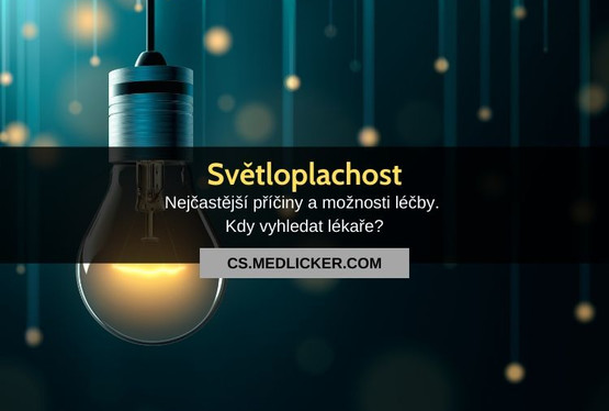Světloplachost (fotofobie): vše co potřebujete vědět