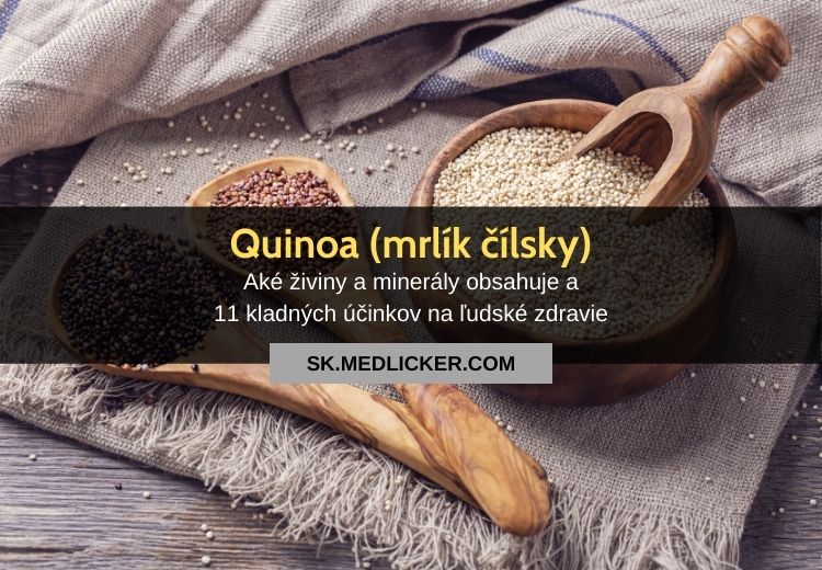 Quinoa (mrlík čílsky): všetko čo potrebujete vedieť!