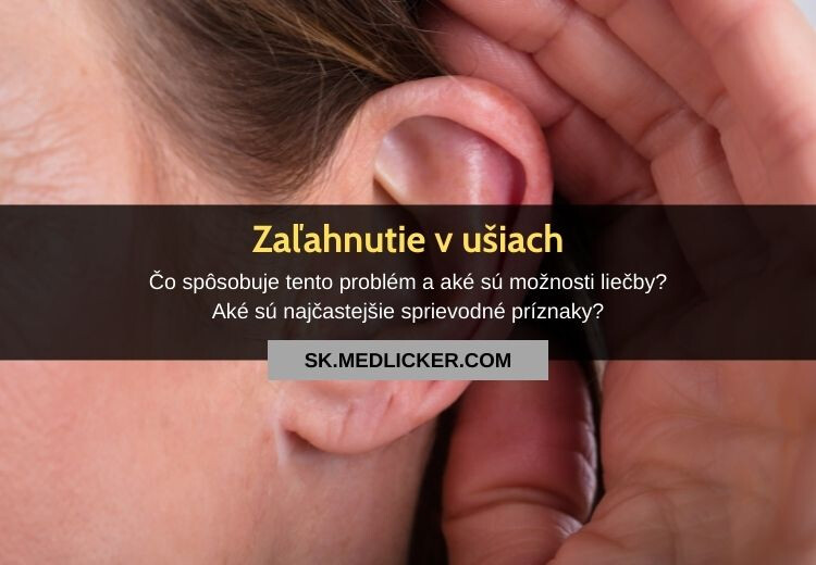 Zaľahnutie a tlak v ušiach: bežné príčiny a liečba