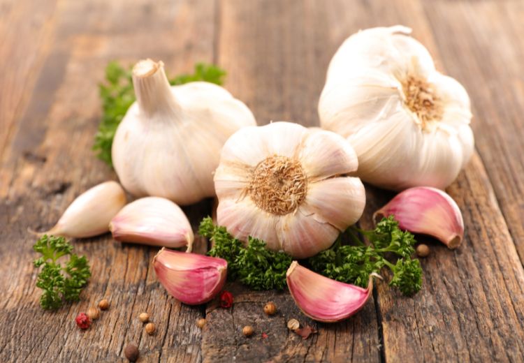Garlic contains allicin, which can act as a natural ACE inhibitor