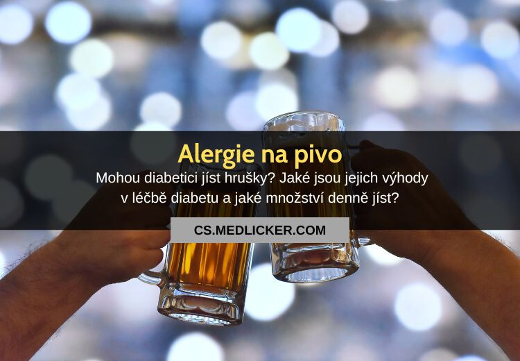 Alergie na pivo: vše co potřebujete vědět!